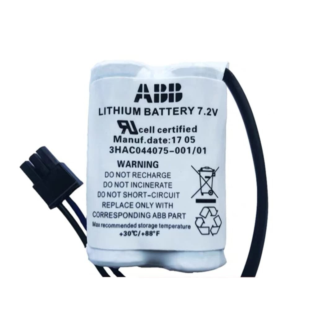 ABB 3HAC044075-001 Battery Unit 7.2V SMB Battery Power ABB Robot ...